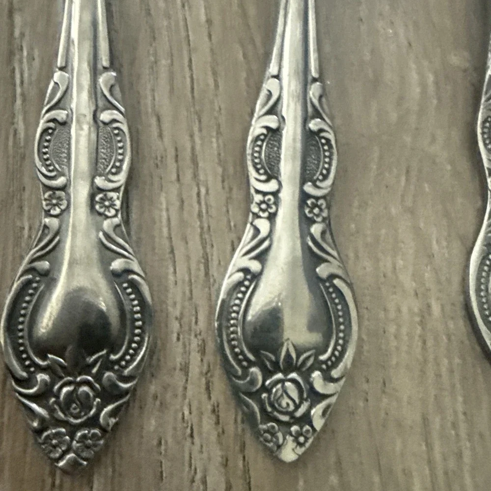 Stanley Roberts LISETTE Stainless Rogers Co Japan 6 Teaspoons‎ 6 3/8